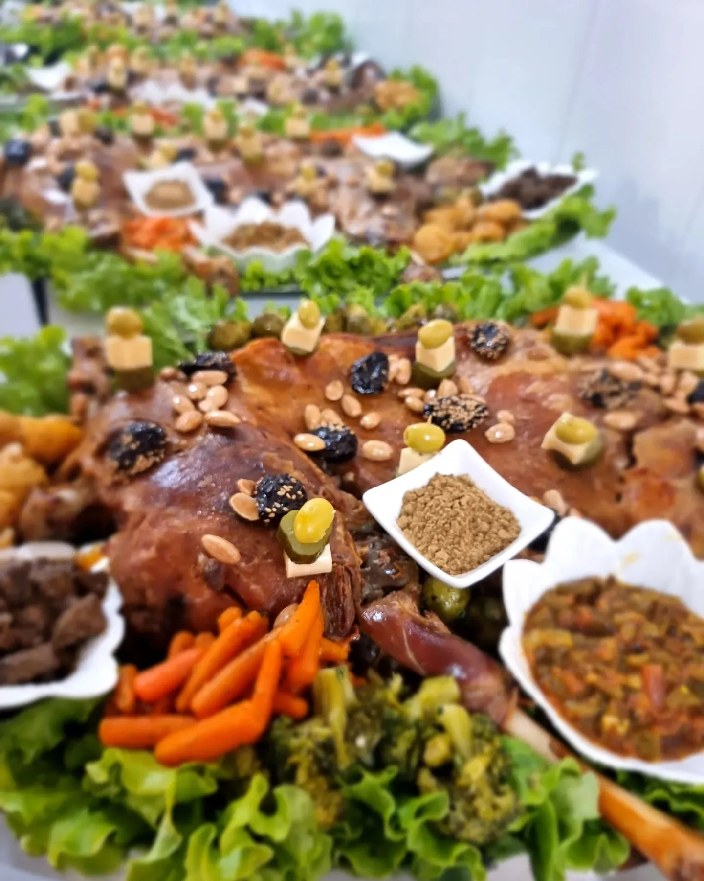 Presentación de gastronomía marroquí en Kasar Ahlam