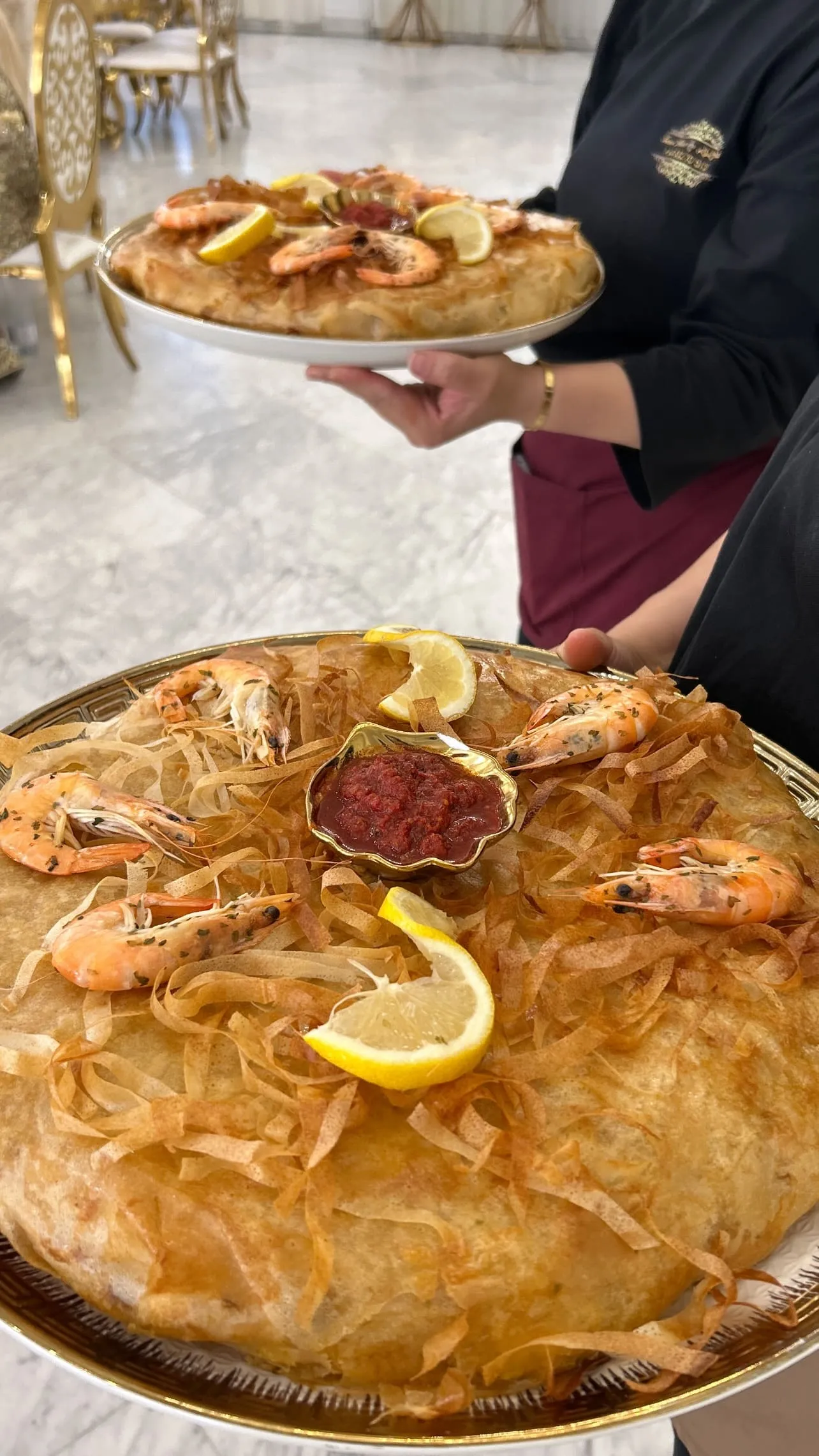 Presentación de gastronomía marroquí en Kasar Ahlam