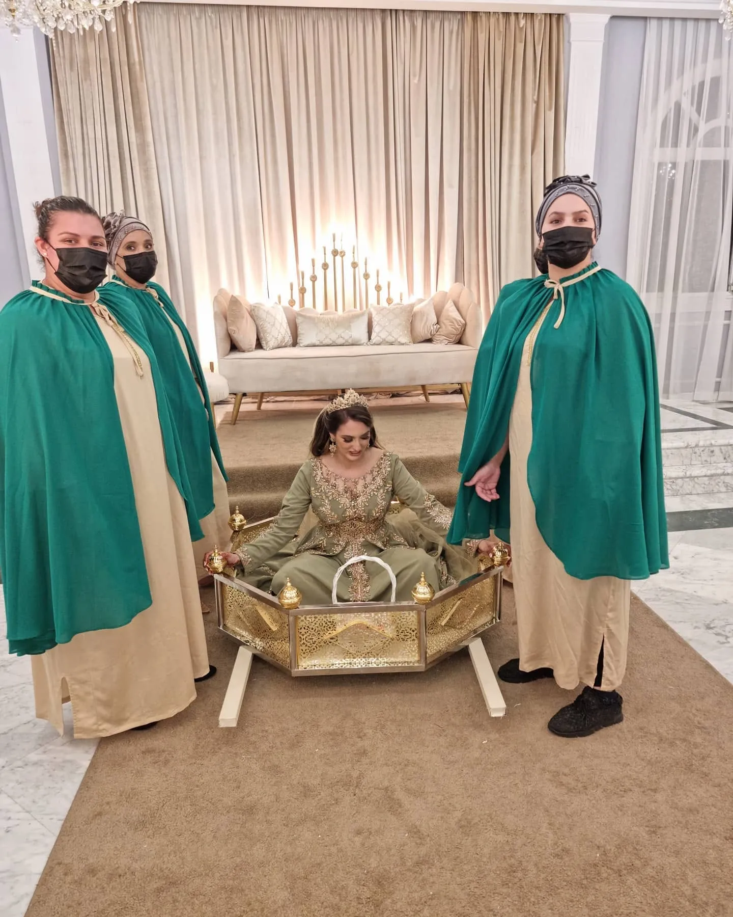 Amariya, el trono nupcial marroquí, en Kasar Ahlam (3)